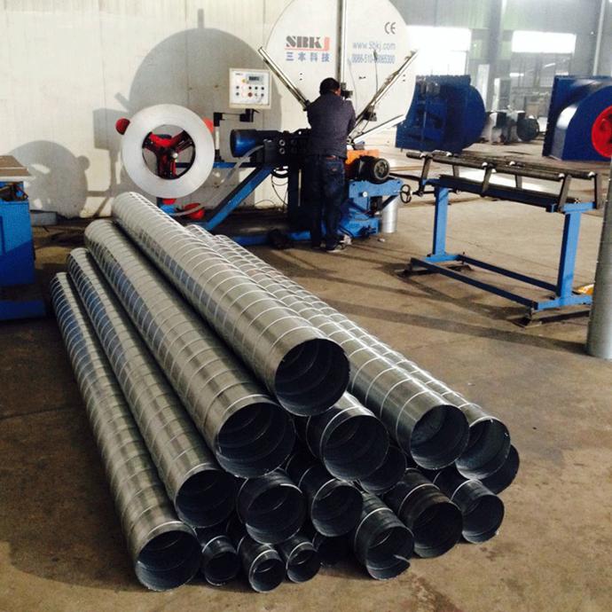 江蘇清風(fēng)通用機(jī)械 專業(yè)螺旋風(fēng)管廠家，鍍鋅風(fēng)管直銷，高清細(xì)節(jié)圖與設(shè)備銷售一覽